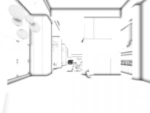 office meeting room reception hall 41 3D Model