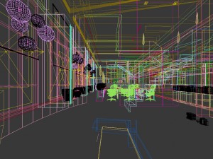 office meeting room reception hall 41 3D Model