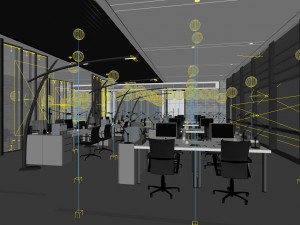 office meeting room reception hall 42 3D 모델