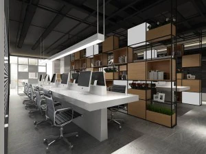 ofis toplantı odası resepsiyon salonu 43 3D Model