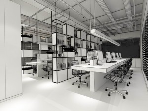 office meeting room reception hall 43 Model 3D