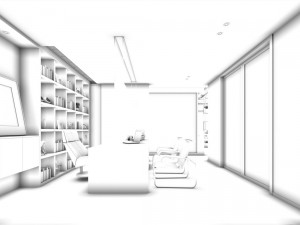 office meeting room reception hall 43 Model 3D