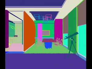office meeting room reception hall 44 3D Model