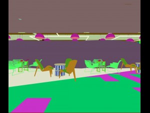 office meeting room reception hall 45 3D Model