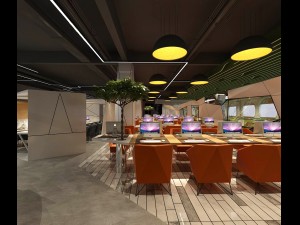 office meeting room reception hall 45 3D Model