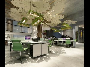 office meeting room reception hall 46 3D Model