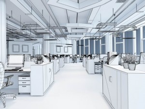 office meeting room reception hall 47 Model 3D