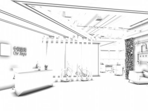 office meeting room reception hall 48 Model 3D