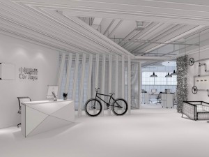 office meeting room reception hall 48 Model 3D