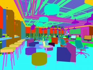 office meeting room reception hall 48 Model 3D