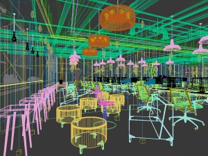 office meeting room reception hall 48 Model 3D