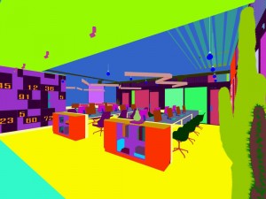 office meeting room reception hall 49 Modelo 3D