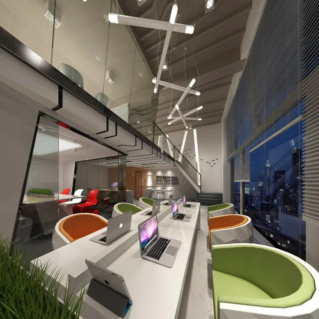 office meeting room reception hall 50 3D Model .c4d .max .obj .3ds .fbx .stl .blend