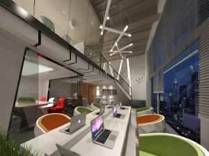 office meeting room reception hall 50 3D Model