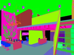 office meeting room reception hall 50 3D Model