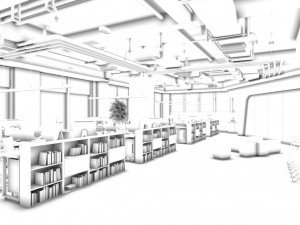 office meeting room reception hall 51 Modèle 3D