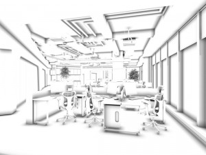 office meeting room reception hall 51 Modèle 3D