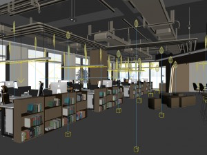 office meeting room reception hall 51 Modèle 3D