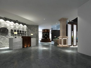 office meeting room reception hall 52 3D Модель