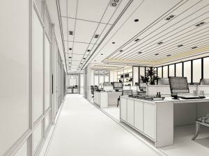office meeting room reception hall 54 3D Model