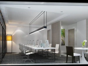 escrit&oacute;rio sala de reuni&atilde;o sala de recep&ccedil;&atilde;o 55 Modelo 3D