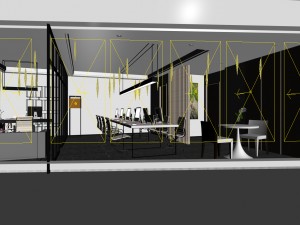 office meeting room reception hall 55 3D 模型