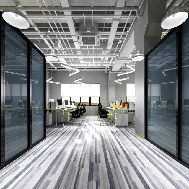 office meeting room reception hall 57 Model 3D .c4d .max .obj .3ds .fbx .stl .blend