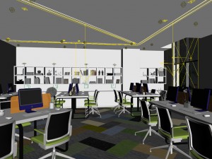 office meeting room reception hall 58 3D Model