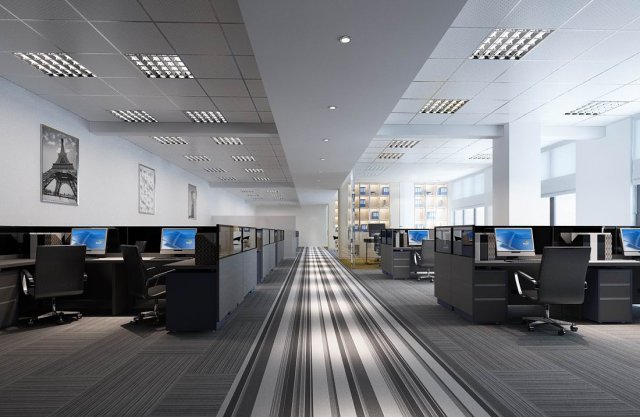 office meeting room reception hall 60 3D Model .c4d .max .obj .3ds .fbx .stl .blend 