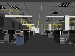 office meeting room reception hall 60 3D Model