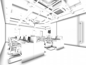 office meeting room reception hall 61 3D Model