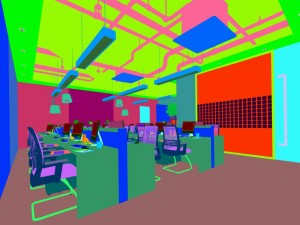 office meeting room reception hall 61 3D Model