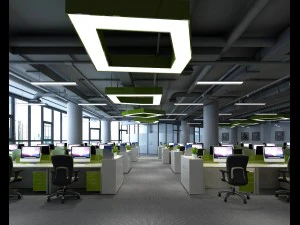 कार्यालय बैठक कक्ष स्वागत कक्ष 01 3D मॉडल