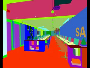 office meeting room reception hall 03 3D Model