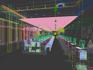 office meeting room reception hall 03 3D Model