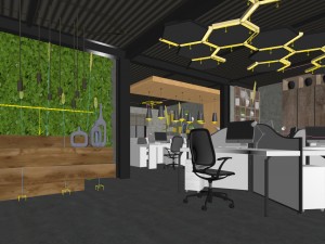 office meeting room reception hall 05 3D मॉडल