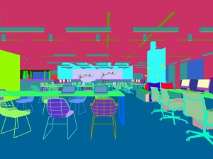 office meeting room reception hall 06 3D Model