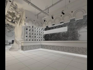 internet cafes arcade racing game 01 3D Model