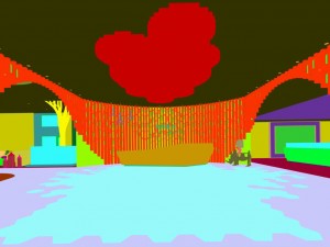 office meeting room reception hall 01 3D Model