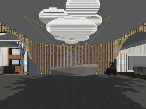 office meeting room reception hall 01 3D Model