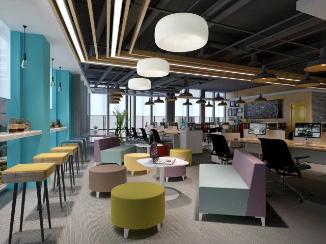 escrit&oacute;rio sala de reuni&atilde;o sala de recep&ccedil;&atilde;o 02 Modelo 3D .c4d .max .obj .3ds .fbx .stl .blend 