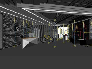 office meeting room reception hall 02 3D Model