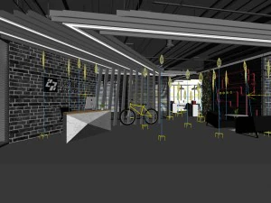 escrit&oacute;rio sala de reuni&atilde;o sala de recep&ccedil;&atilde;o 02 Modelo 3D