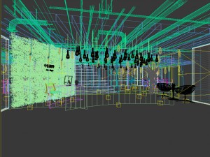office meeting room reception hall 05 3D Model