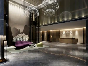 biuro sala konferencyjna recepcja 06 Model 3D