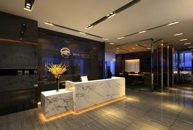 office meeting room reception hall 07 Model 3D .c4d .max .obj .3ds .fbx .stl .blend 