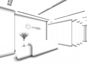 office meeting room reception hall 07 Model 3D
