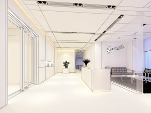 office meeting room reception hall 07 Model 3D