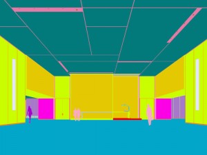 office meeting room reception hall 08 Model 3D