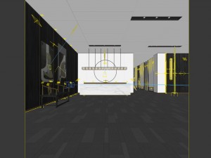 office meeting room reception hall 08 Model 3D